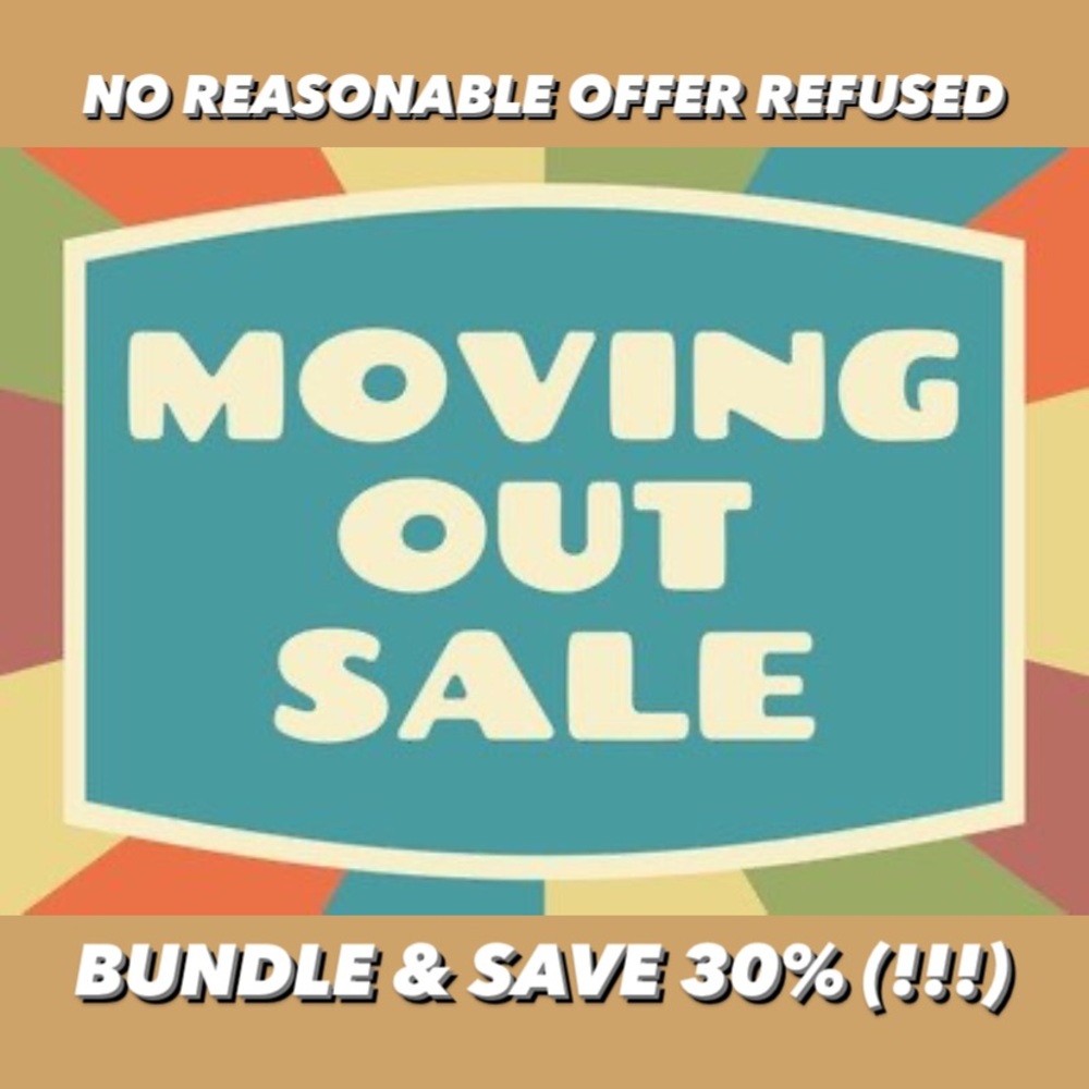 ‼️MOVING SOON. LOOKING TO CLEAR THE CLOSET 📦‼️